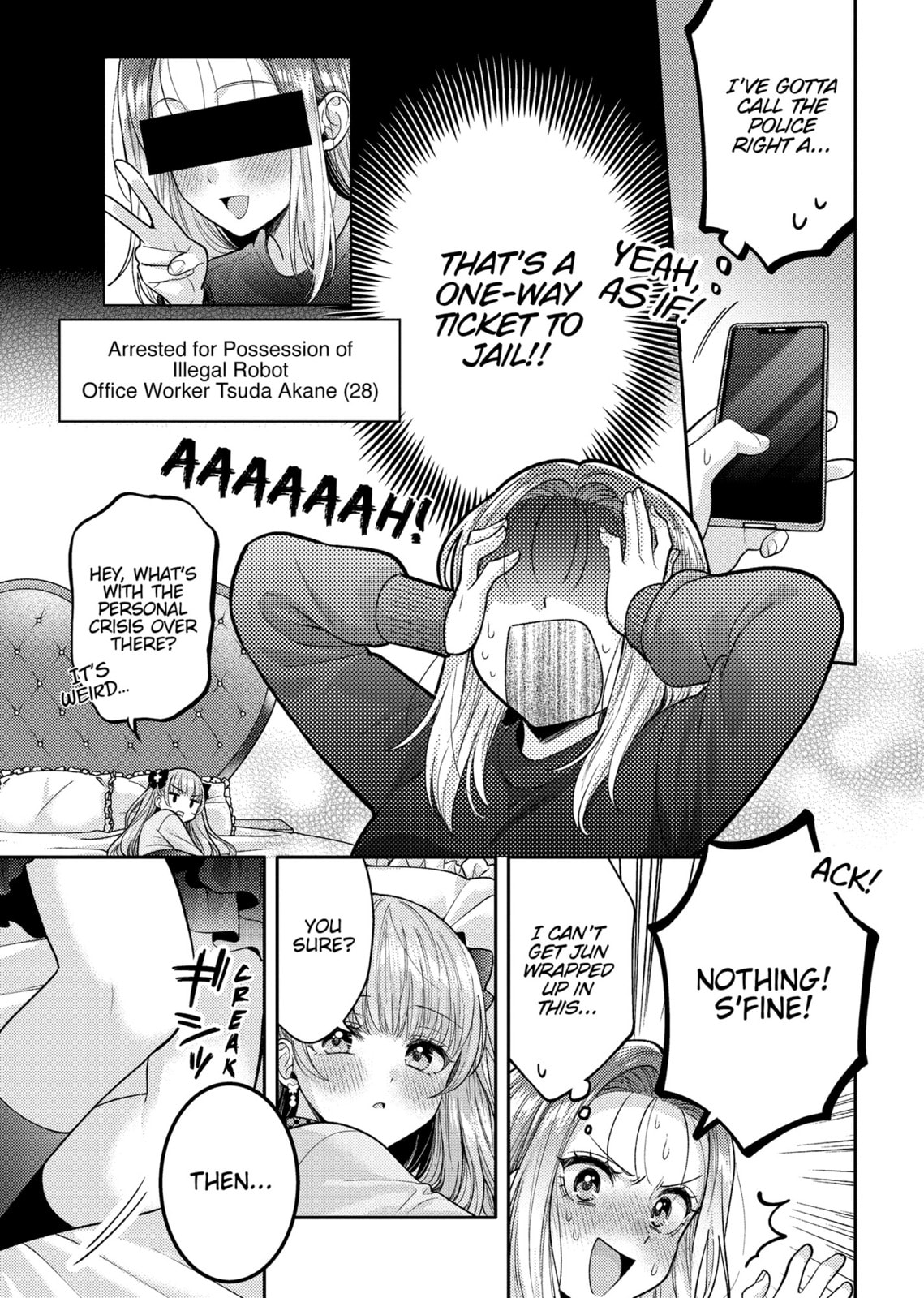 Does it Count if You Lose Your Virginity to an Android? – Chapter 16 page 7